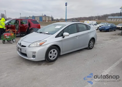 2010 Toyota Prius Iii из США, поврежденный, VIN JTDKN3DU6A0027973